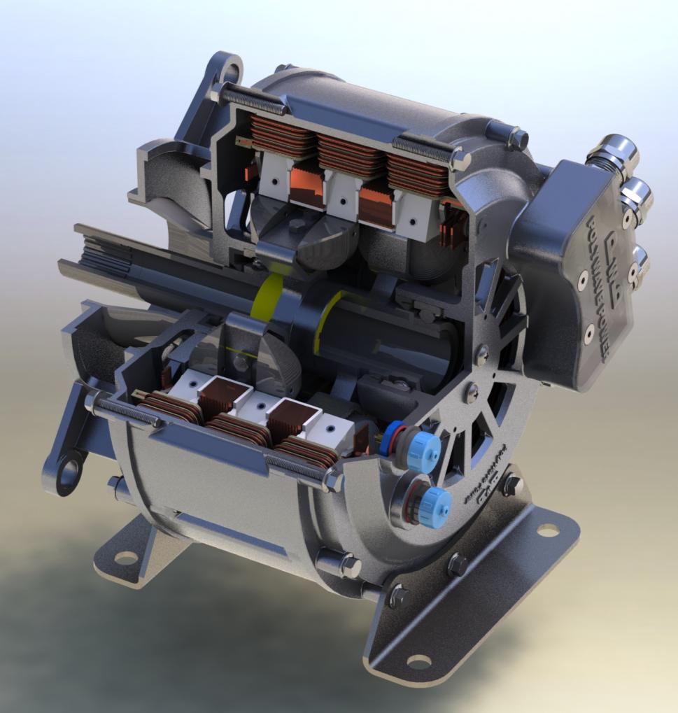 SFSM motor cutaway