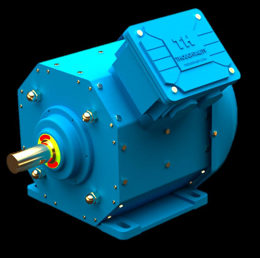 PolyWavePower industrial SFSM motor